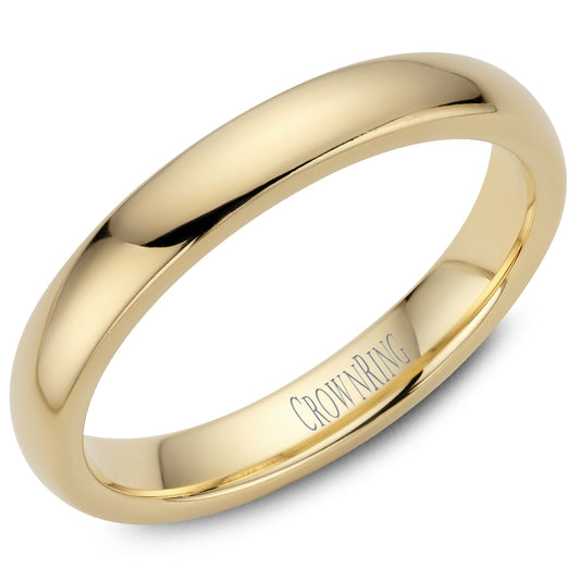 Traditional 3MM Classic Wedding Band