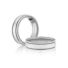 Verragio 6MM Signature Beading Matte Wedding Band