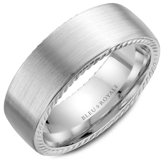 Bleu Royale 8MM Legacy Wedding Band