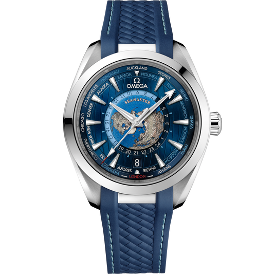 Co-Axial Master Chronometer GMT Worldtimer 43 mm Gents Omega Watch