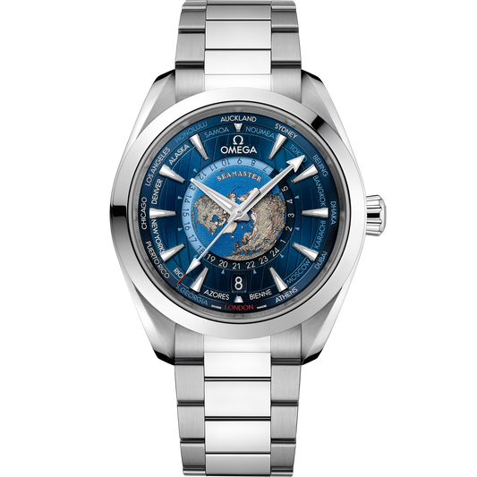 Co-Axial Master Chronometer GMT Worldtimer 43 mm Gents Omega Watch